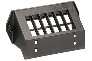 47600-QPB Multi-Room Audio/Video Structured Media Enclosure in Black