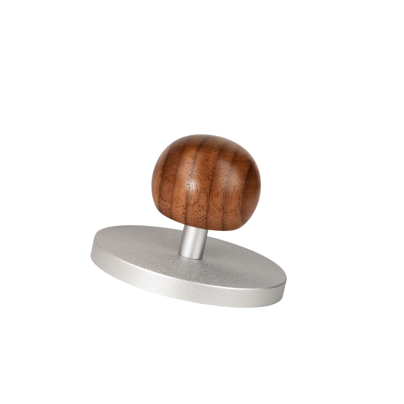Hsioluted Strength Coffee Press Tamper Alloy and Wood Handle Espresso Press Tool for Home Baristas and Coffee Shops Powder