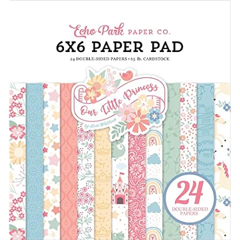 Echo Park Double-Sided Paper Pad 6"X6" for Princesses Cover