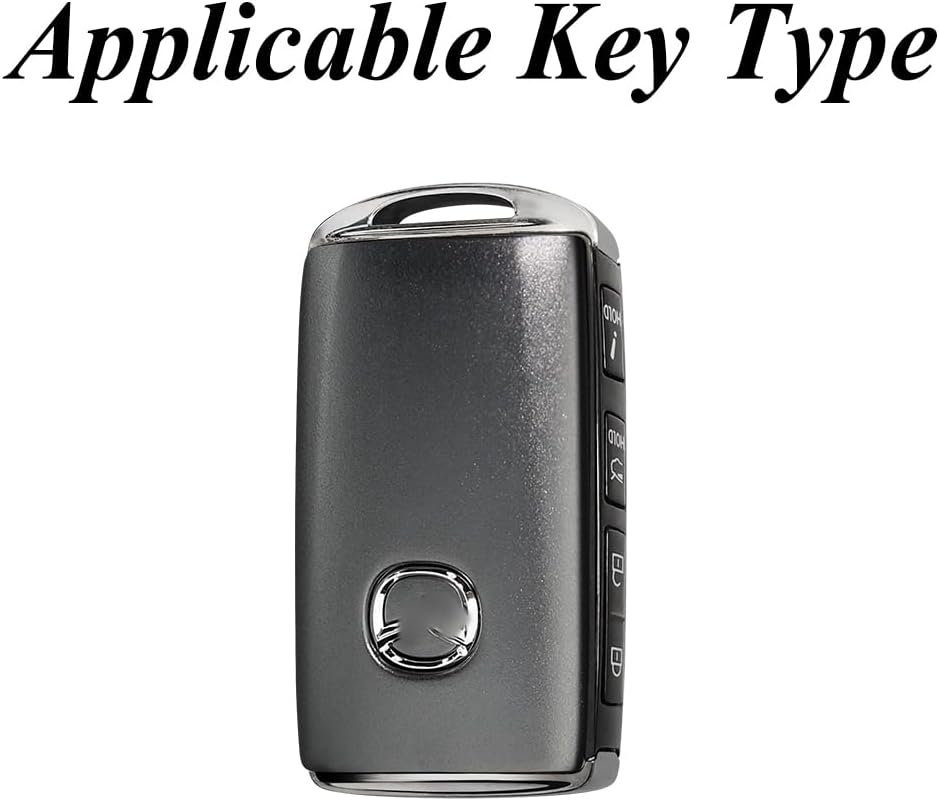 USA Flag-Inspired Heavy Duty Zinc Alloy Key Fob Cover, Accessories Compatible with 2019-2026 Mazda CX-5 CX-8 CX-9 CX-30 CX-50 CX-70 CX-90 3 6 MX30 MX5