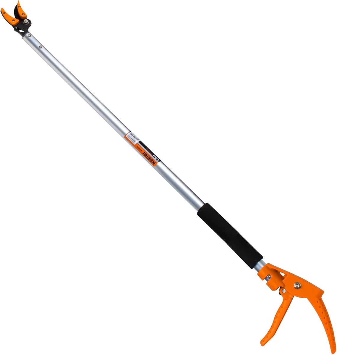 143010 Podadora de derivación de corte y retención de largo alcance, 3,5 pies (1,0 m): aluminio liviano, resistente al óxido, agarre ergonómico, corte máximo de 1/4" - Ideal para jardinería y poda de precisión