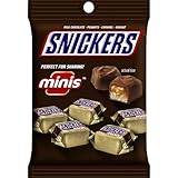 SNICKERS Minis Size Chocolate Candy Bars 4.4-Ounce Bag (Pack of 12)