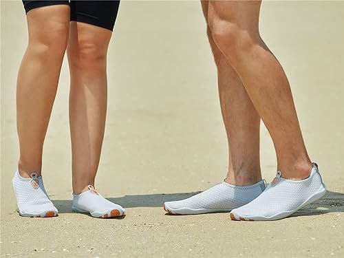 Miniatura 4 de Vsufim - Zapatos tipo calcetín de secado rápido para deportes acuáticos, natación, playa, piscina, surf, yoga, para mujeres y hombres