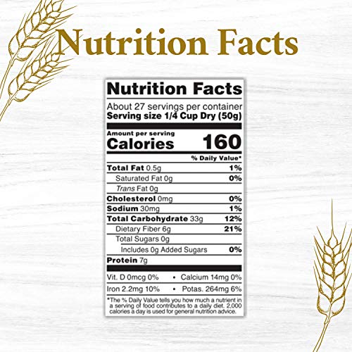 Image of Roland Foods Pearled Italian Farro, Specialty Imported Food, 47.9 Ounce Bag, Pack of 1