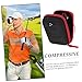 BESPORTBLE 2pcs Golf Storage Case Shock Pouch for Golfing Accessories Compact Holder Design for Easy Carrying Zip Case for Distance Golfers