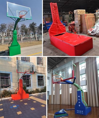 Kunovo Pole Padding Large Basketball Pole Cushion Pad, All Weather Basketball Pole Padding - 2