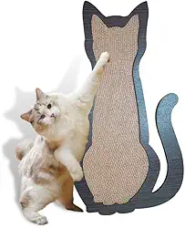 Arranhador De Parede Para Gatos Em Mdf Desgaste de Unhas E Antiestresse
