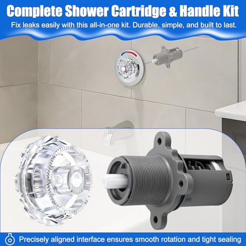 Avenuebool Pressure Balanced Cartridge Compatible with Pfister 9740420 0X8/JV8/JX8/VB8 Shower Cartridges, Faucet Handle Replacement Shower Knob Compatible with 940-240 by Avenuebool - Image 2