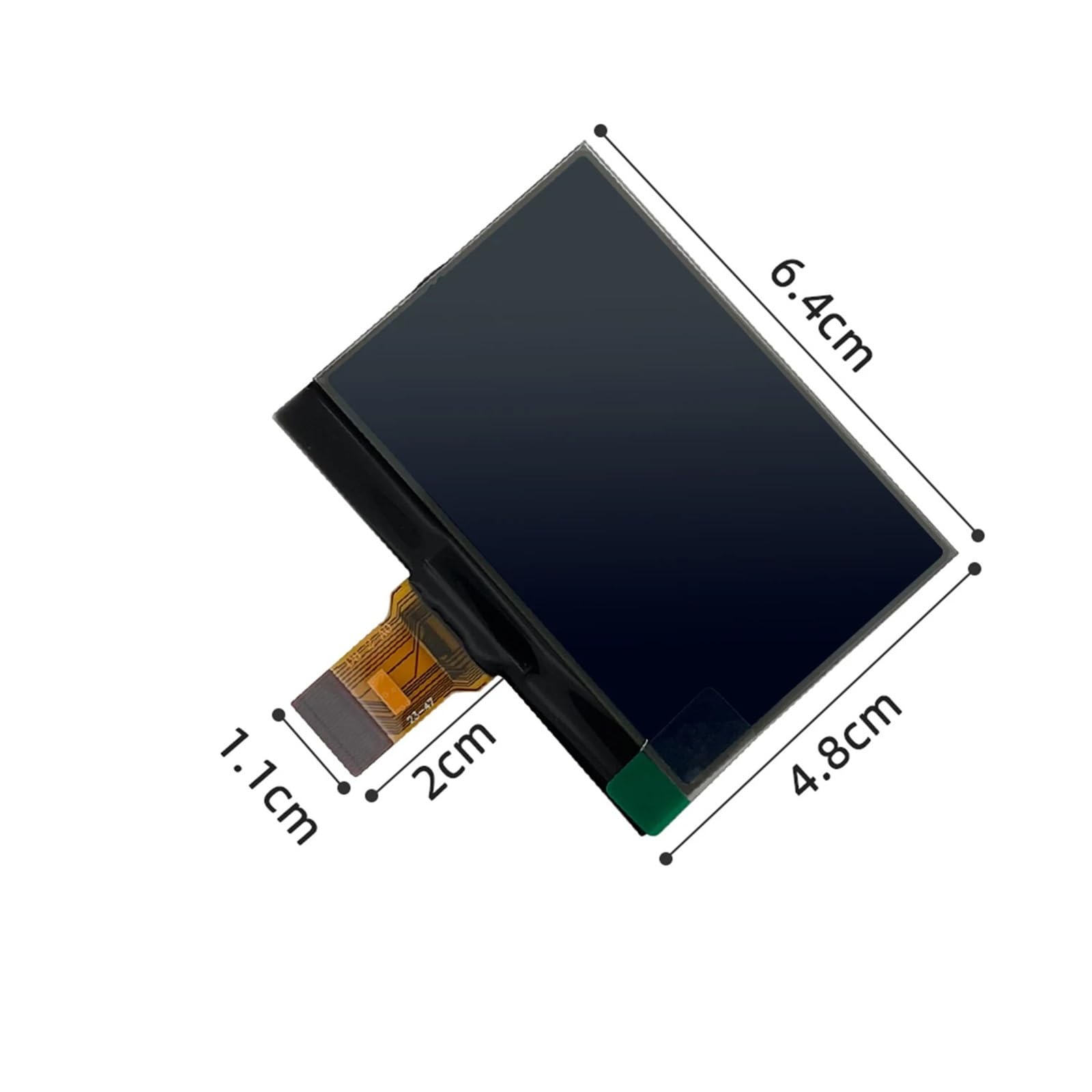 Velocímetro digital para coche Pantalla LCD compatible con Ford Focus Galaxy C-Max, panel de instrumentos, píxeles faltantes, accesorios para coche.