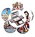 Eyeshadow Palette LT Makeup Palette 37 Bright Colors Matter and Shimmer Lip Gloss Blush Brushes Cosmetic Makeup Eyeshadow Highly Pigmented Palette for Girls Festival Birthday Gift Concealer Makeup Kit