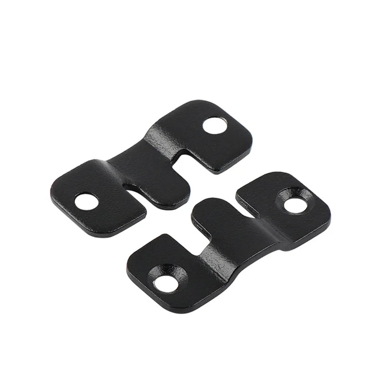 Bszcxbvmp Black S Heavy Duty Interlocking Hang Brackets, 20Pcs Interlocking Flush Mount Brackets For Pictures With Keyhole Hanger, Multicolor(Black S)