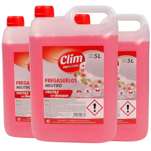 Clim Profesional 3 Fregasuelos Bio degradable de PH Neutro Válido