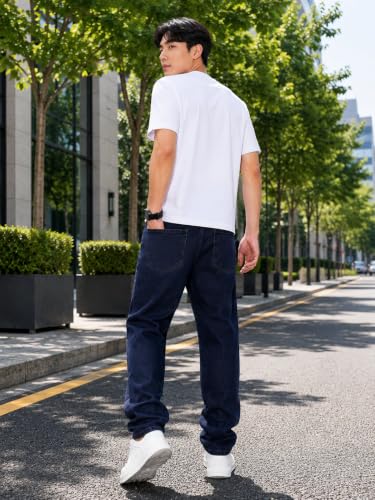 Image of Kargeens Men Jeans || Relaxed Fit Jean's for Man || Loose Fit High Rise Denim