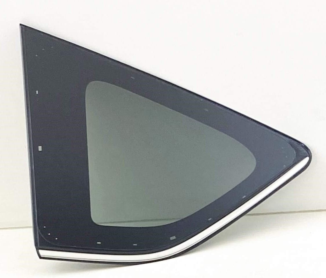 Driver/Left Side Quarter Window Glass Chrome Moulding Replacement For Toyota RAV4 2013-2018