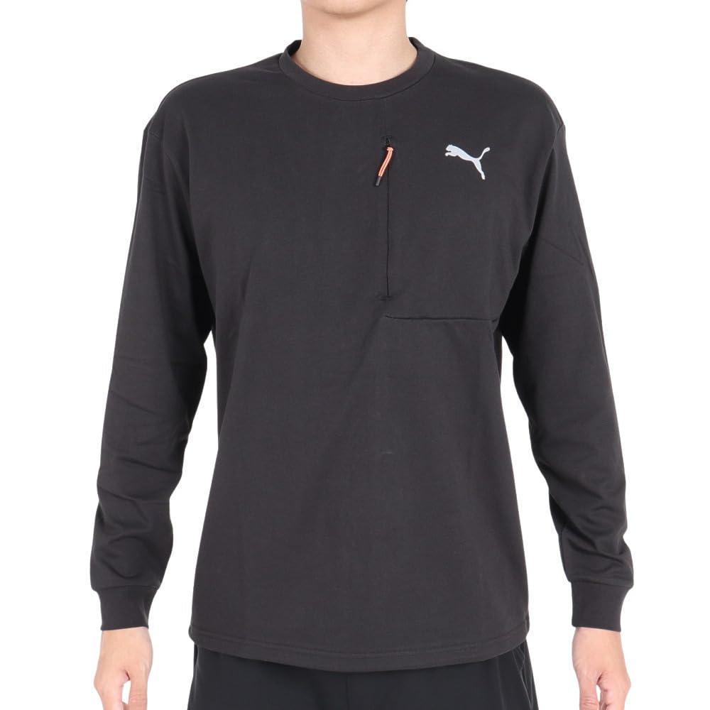 プーマ（PUMA） STYLE TECH Tシャツ 長袖 679540 01 BLK ブラックアイパッチ プーマ 長袖Tシャツ