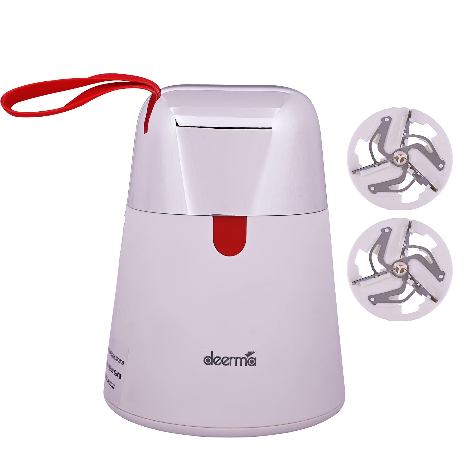 DeermaFabric Shaver Defuzzer Electric Lint Remover Rechargeable USB Sweater Shaver DEM-MQ600 - White