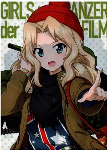 Amazon クリアファイル ガールズ パンツァー 戦車道大作戦 ケイ 私服 アニメ 萌えグッズ 通販