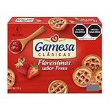 Gamesa Florentinas Cookies Tart With Strawberry Flavored Filling 12.3 Ounces