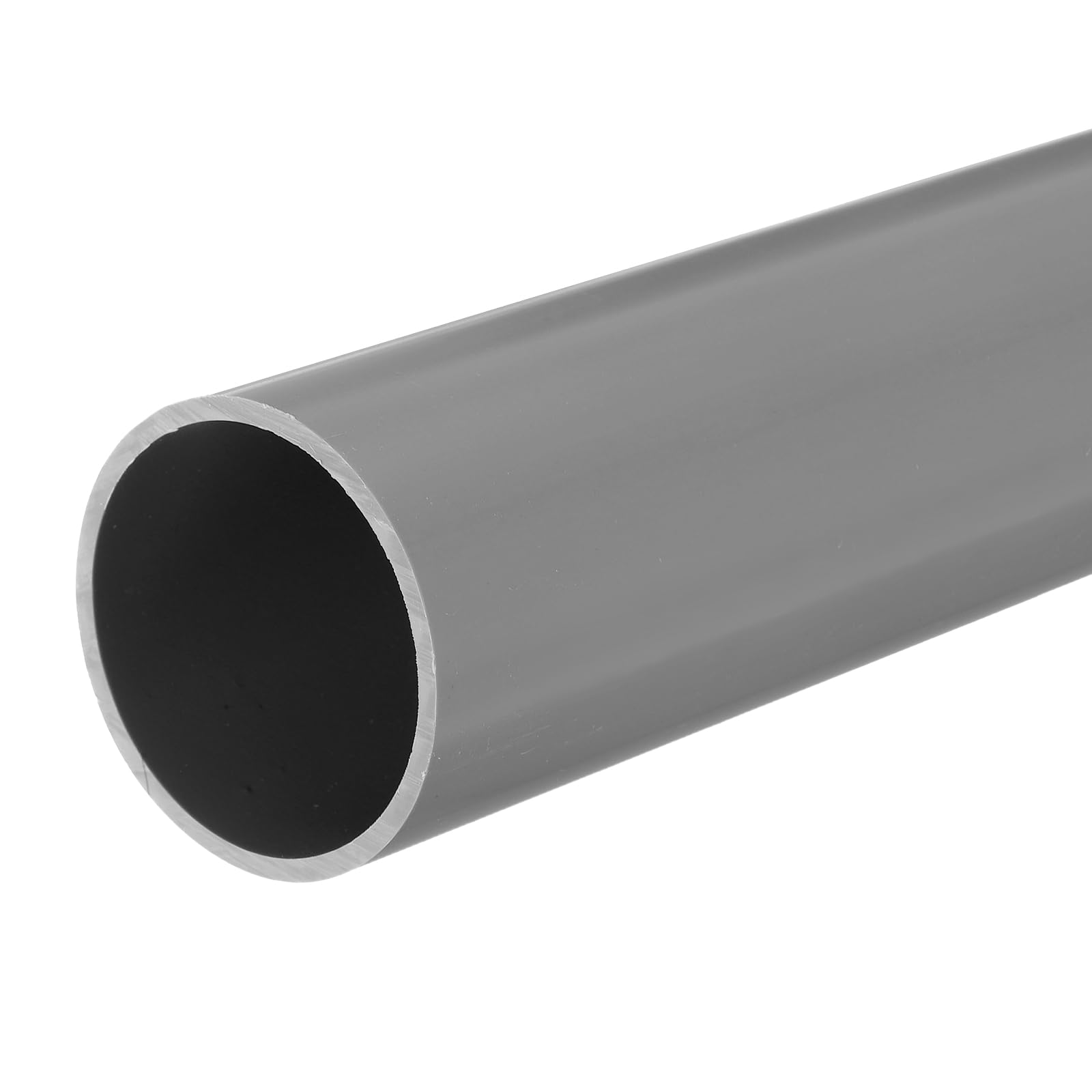 PVC Rigido Rotondo Tubo 45mm ID 50mm OD 0,35m Scuro Grigio Alto Impatto 747709904856