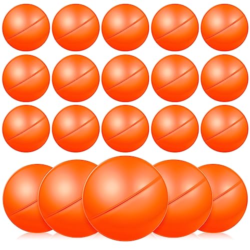 DEARMAMY 25 Bolas De Plástico para Sorteo Huecas Y Colores Brillantes Accesorios para Juegos De Fiesta Y Rifas 4Cm Reutilizables Y Prácticas