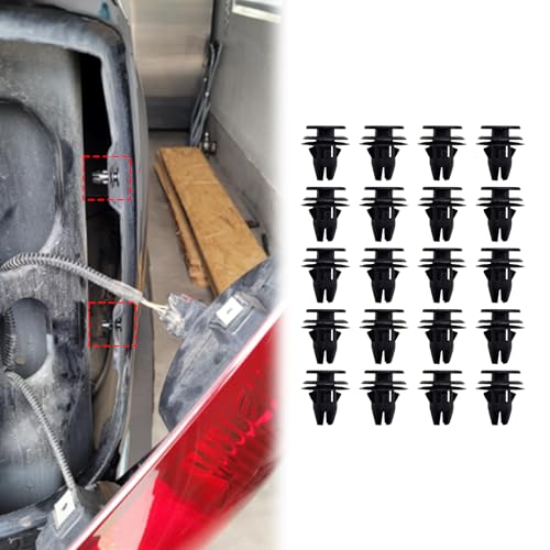 20PCS Tail Light Retainer Clips, OEM 68061648AA Taillight Mounting Clips Compatible with Most Cars, Truck, SUV and More