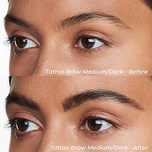 MCoBeauty Tattoo Eyebrow Microblading Ink Pen - Long-Lasting Micro-Fork Tip Applicator for Hair-like Defined Brows - Vegan - Medium to Dark - Image 6