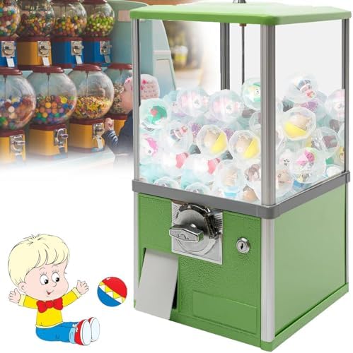 Commercial Gumball Vending Machine with Secure Locks - Perfect for Parties, Events, and Family Entertainment - Durable, Easy to Use, Ideal for Candy and Capsule Dispensers