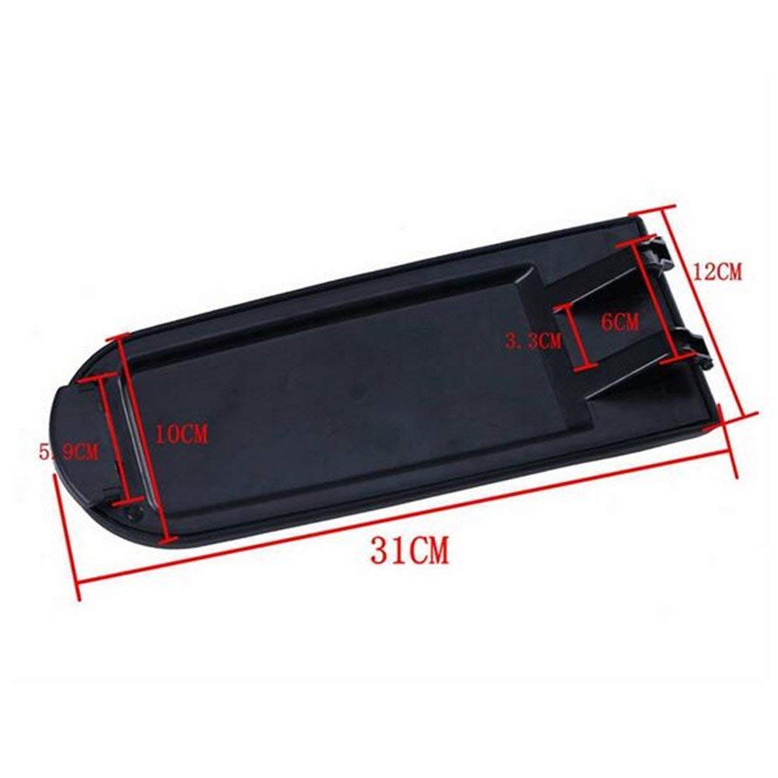 Mittelarmlehne Konsolendecke Abdeckung Schwarz