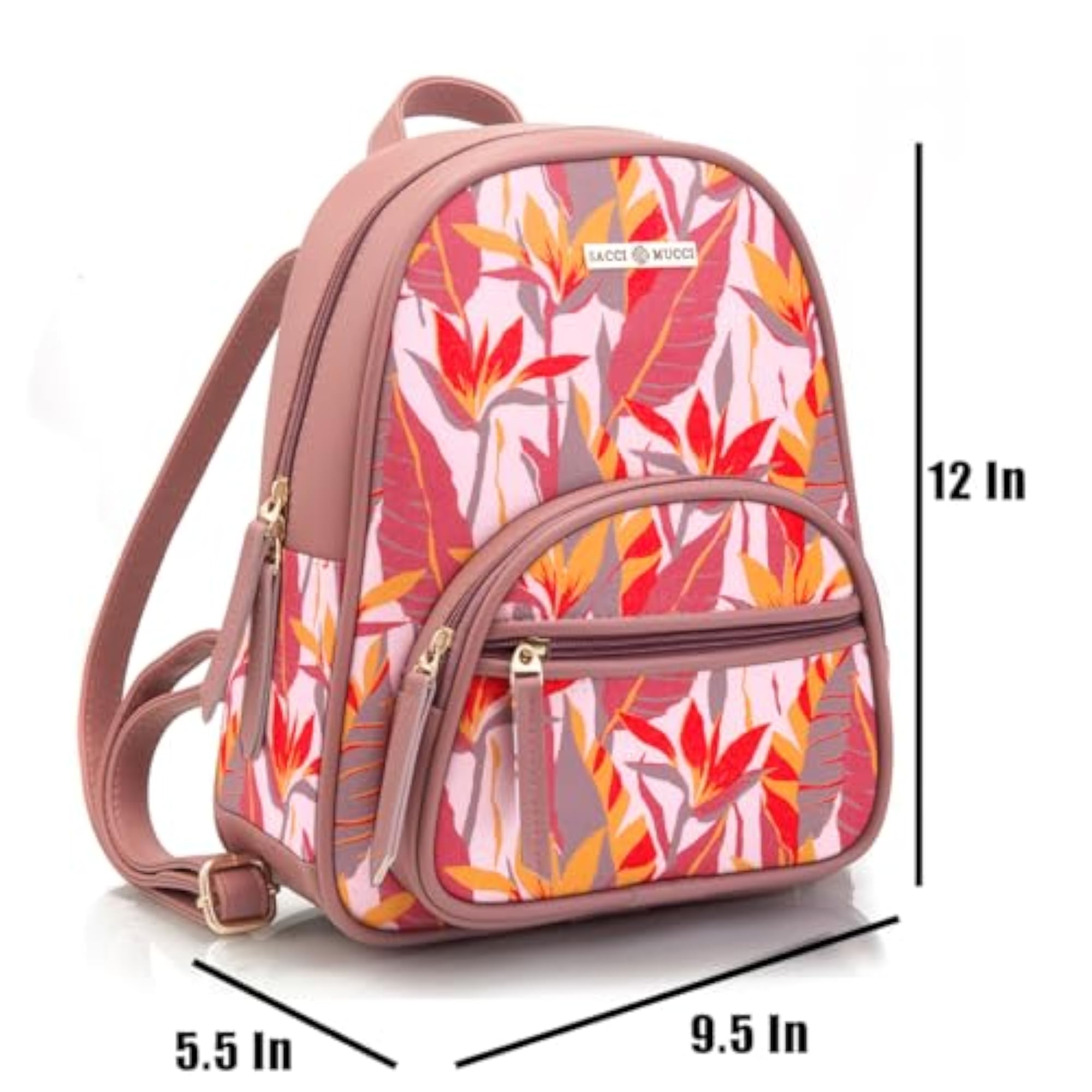 Kawaii Fantasy Gradient Backpack with Rabbit Pendant