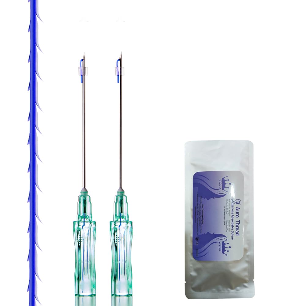 Pdo Thread For Face Lift ,Whole Body Lift Cog Thread,Pdo Barbed Cog Thread Sharp 60mm (Cog 3-1 Sharp 21G 60MM) (20pieces)