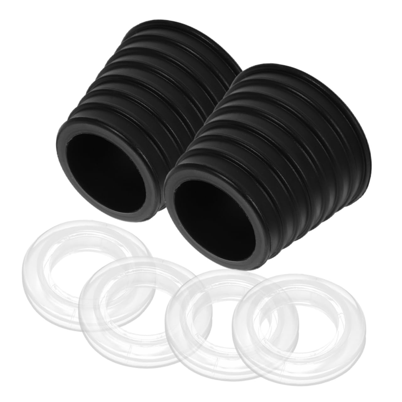 YARNOW Lot de 10 Pieds De Parasol À roulettes Pièces De Rechange pour Parasol De Terrasse Accessoires Stabilisant Et Résistant Vent