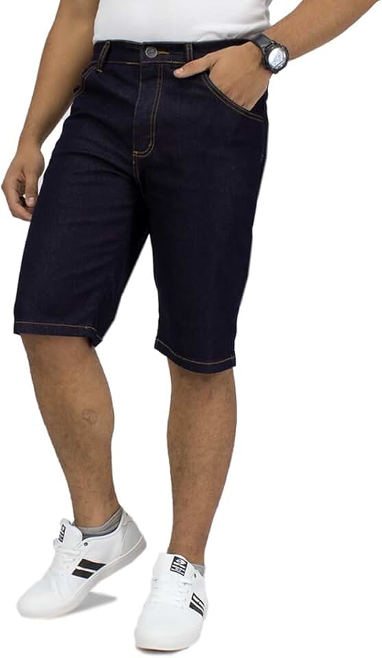 Bermuda Jeans Masculina Tradicional Almix