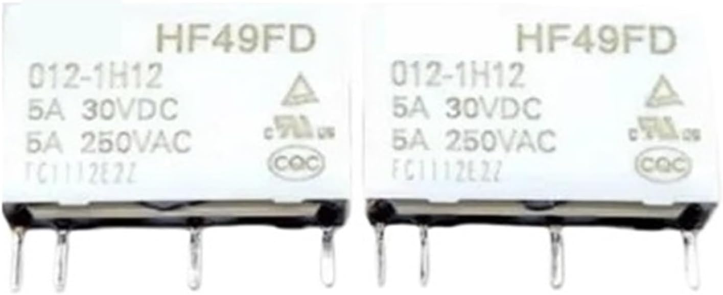 HF49FD 012-1H12 HF49FD 012 1H12 12V 5A 4foot Relay(10PCS)