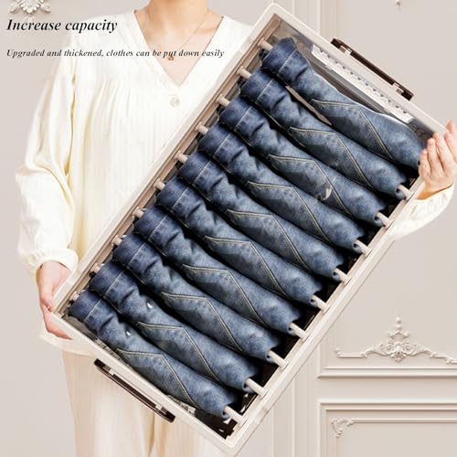 Conteneurs de rangement empilables avec couvercles haute résistance - 8