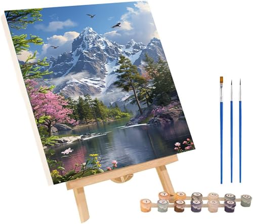 R G DIY Paint by Numbers for Adults i hG Lbg lp SҌA yCgoCio[ l̃Ntg Paint by Numbers z[EH[fR[Vp av[g 30