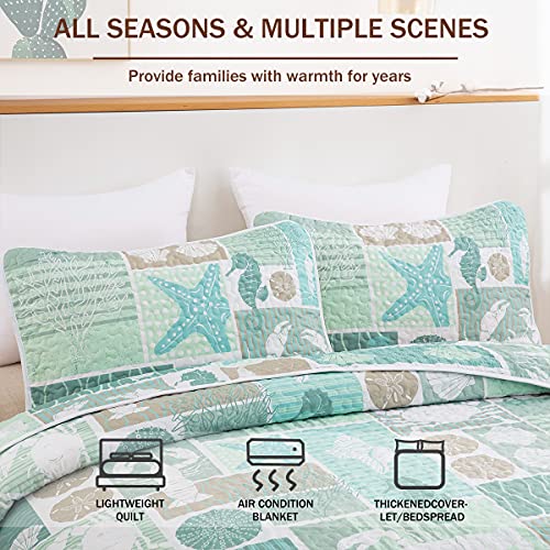 Parure de lit pour toutes les saisons vert grand lit en microfibre douillette - 4