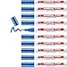 Produktbild edding 750 Lackmarker - blau - 10 Stifte - Rundspitze 2-4 mm - Lackstift zur Markierung und Beschriftung von Metall, Glas, Stein oder Kunststoff - hitzebeständig, permanent, wischfest
