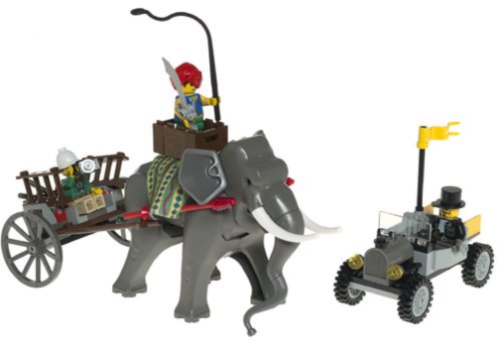 Amazon.co.jp: レゴ (LEGO) 世界の冒険シリーズ 象のキャラバン 7414 