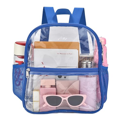 Image of Clear Backpack Stadium Approved, Stadium Bag Clear Bag 12 x 6 x 11 in