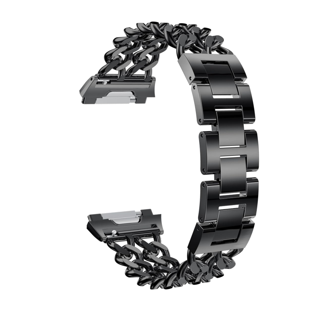 Artibetter 2 Piezas Correa De Reloj De Cadena De Doble Hilera Correa De Reloj Inteligente