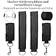 Bettfesseln Sex Handschellen Spiele SM Kit Bondage Spreader mit Handschellen, Fußfesseln Augenbinde Federkitzler, BDSM Set für Paare Frauen Sexuelles Spielzeug, Sex Toys (Handschellen und Fußfesseln)