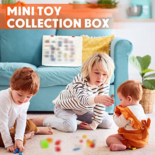 Image of Juexica 1 Pcs Large 48 Grids Plastic Storage Bead Organizer Box, Tackle Box, Compartment Organizer Container with Adjustable Dividers for Jewelry Art Crafts Toys Screw Small Parts (Clear)