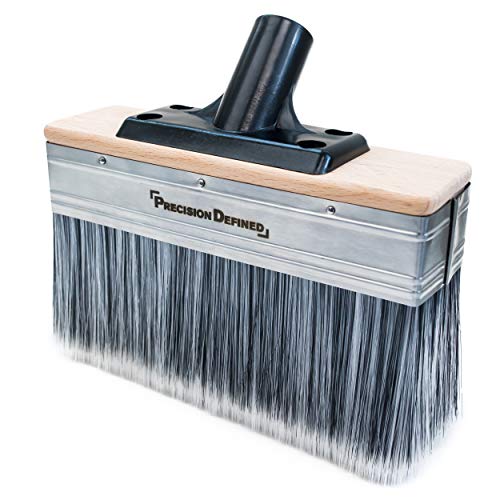 Precision Defined Deck Stain Brush | Large 7-Inch Deck Brush for Paints, Stains