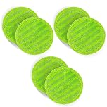 BremerLuft Microfiber Pads, 6 Pack - Suitable for Hurricane Floating Mop M30457, All Floors