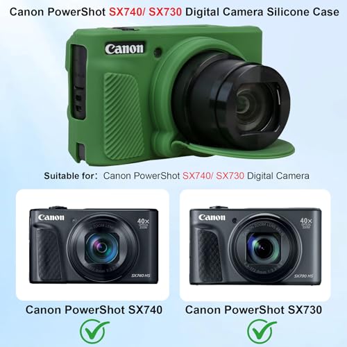 Funda de silicona para cámara Canon PowerShot SX740/SX730 miniatura 2