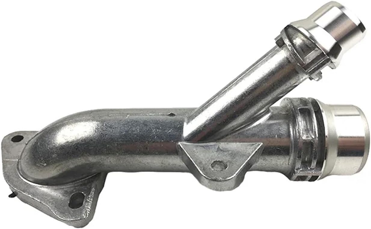 11537560130 Cooling Hose Connector，Compatible With BMW E46 E85 E60 E61 E83 E81 E93，Aluminum Plastic Coolant Pipe Fitting Replaces 11537505055(Aluminium)