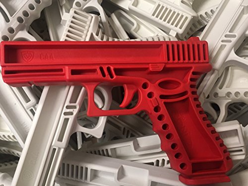 GARRET MACHINE Plastic Inert Training Pistol Compatible with Glock 19 (RED)