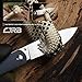 CJRB Folding Pocket Knife Ria(J1917), Small Tactical Knife with 0.1” 12C27 Blade and Micarta Handle for EDC Outdoor, Camping, Survival, Hunting, Fishing,Blue