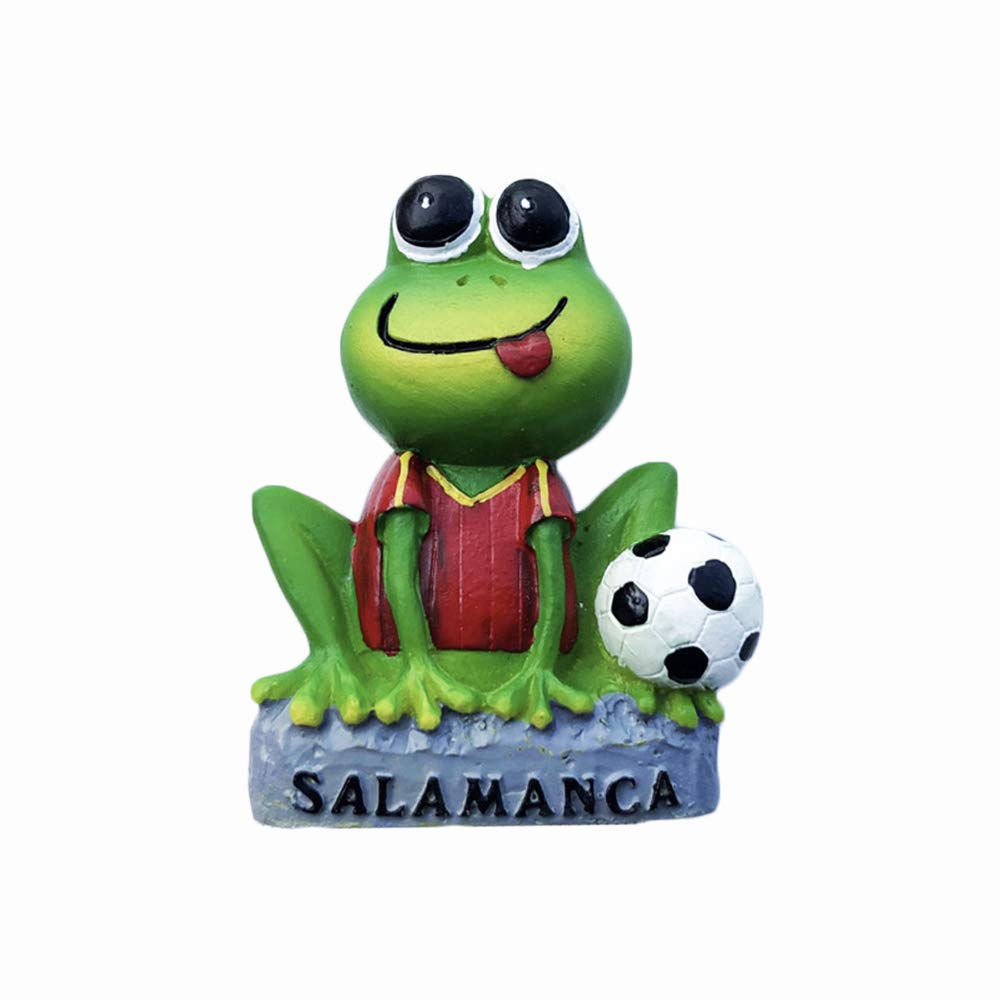 Calamita Frigorifero 3D Salamanca Con Rana: Souvenir Spagnolo Simpatico - 4