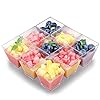 Jnnzzggu 50Pcs Square Mini Plastic Dessert Cups,3.5Oz Clear Plastic Parfait... #5